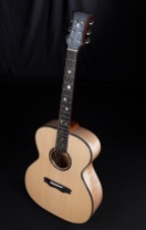 Maple and Lutz Spruce Acoustic Guitar by Jay Rosenblatt